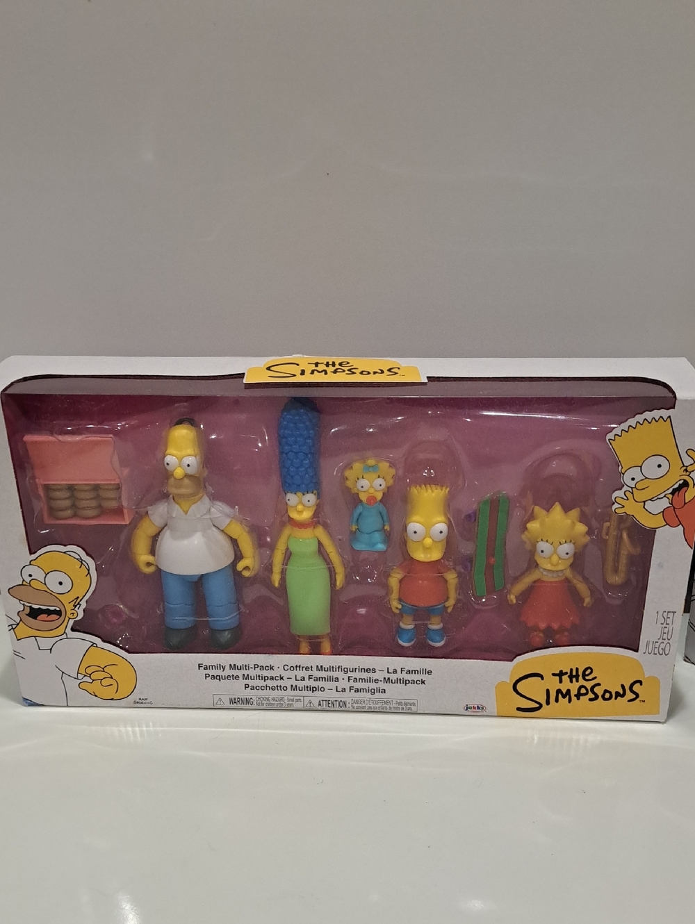 NIB Simpsons Living Room Diorama With HOMER. PLUS Simpson Family Multi Pack. - Picture 8 of 13